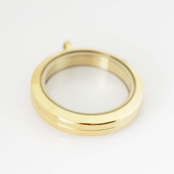 Yellow Gold Screw Top Locket